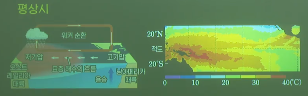 엘니뇨 평상시