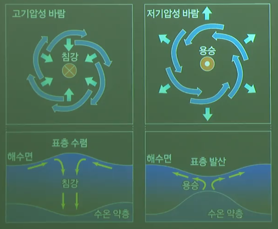 용승과 침강